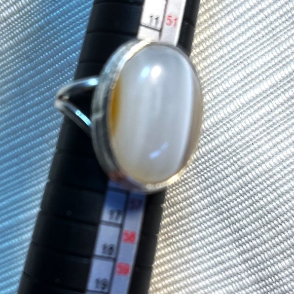 Tormaline and Silver Ring - Picture 4 of 6